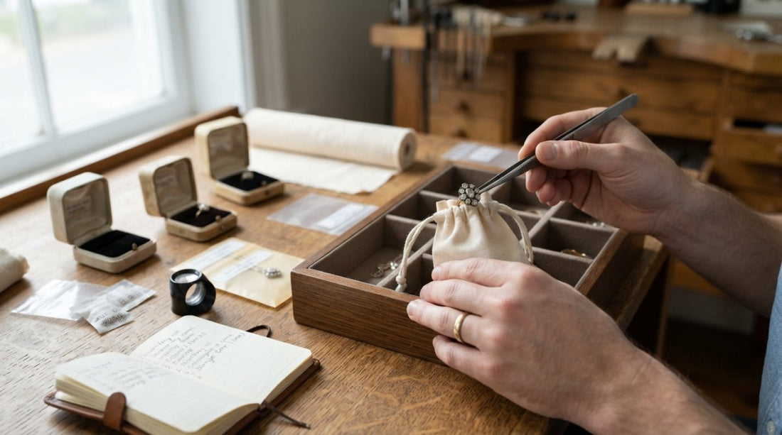 How to Store Antique Diamond Jewelry