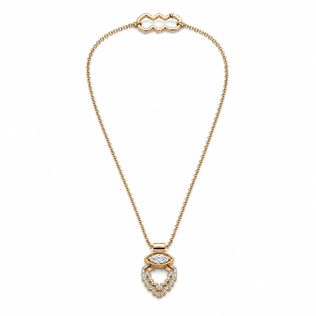 The Maze Pendant & Chain