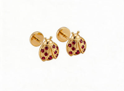Ladybug studs