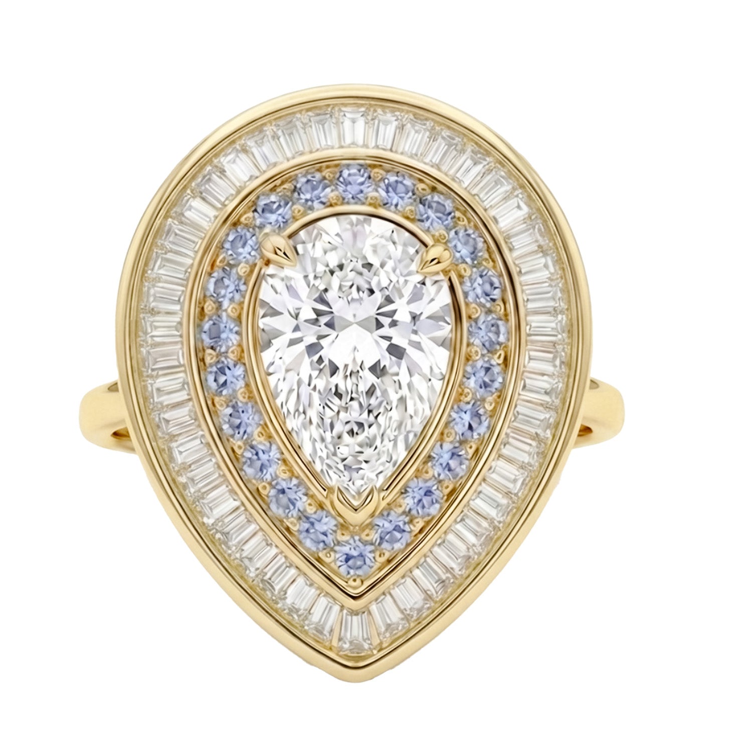 Something Blue Engagement Band