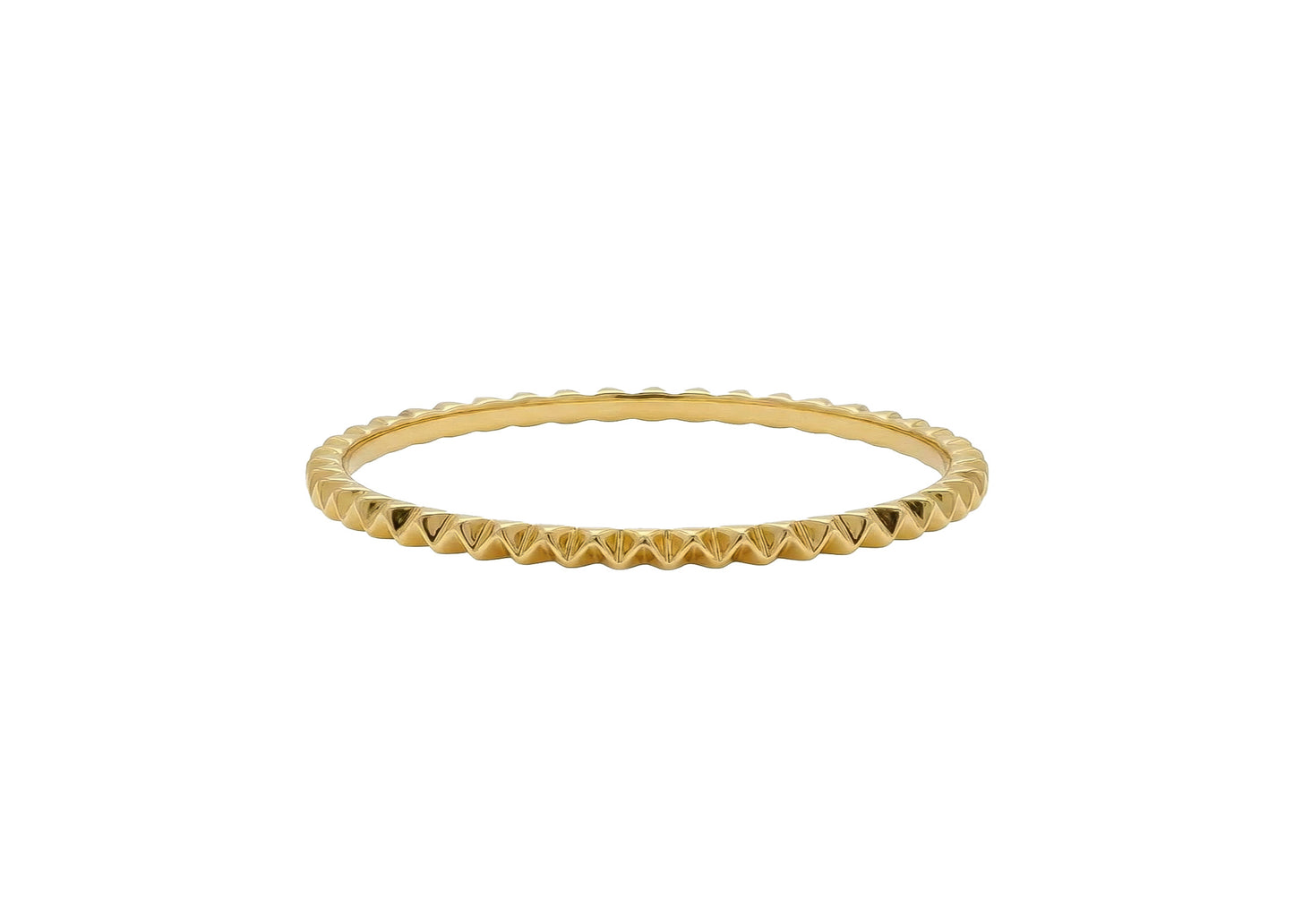 18k gold bangle 