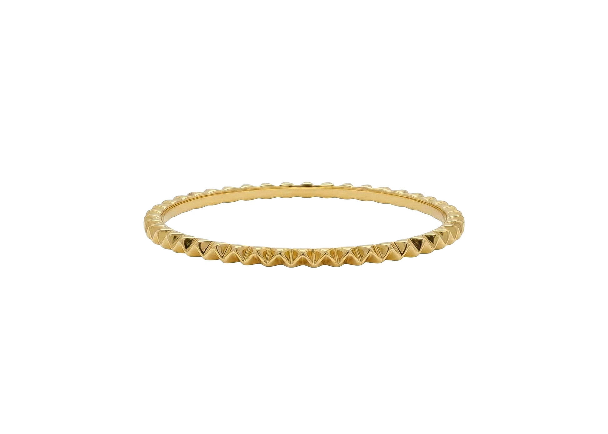 18k gold bangle 