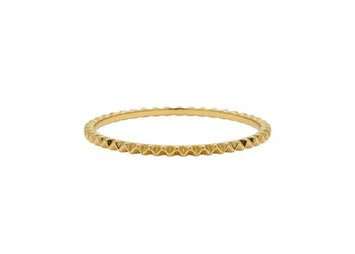 18k gold bangle 