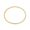 A LÖF box chain necklace in 18k solid yellow gold