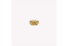 A textured, gold-colored pinky ring ring handcrafted in 18k recycled gold, displayed against a white background.