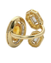 18k gold with diamonds 