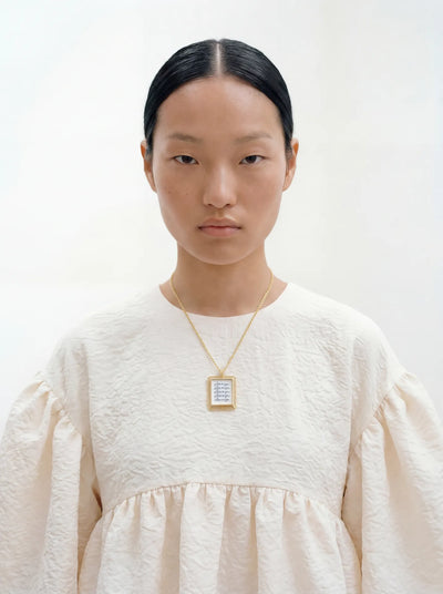 Letter of Note Pendant