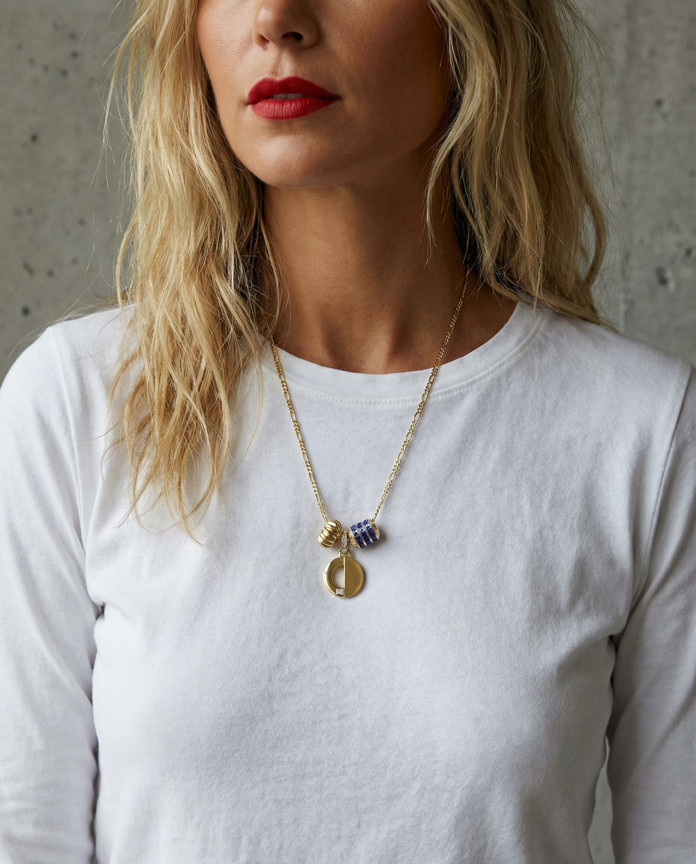 18k gold charms by LÖF