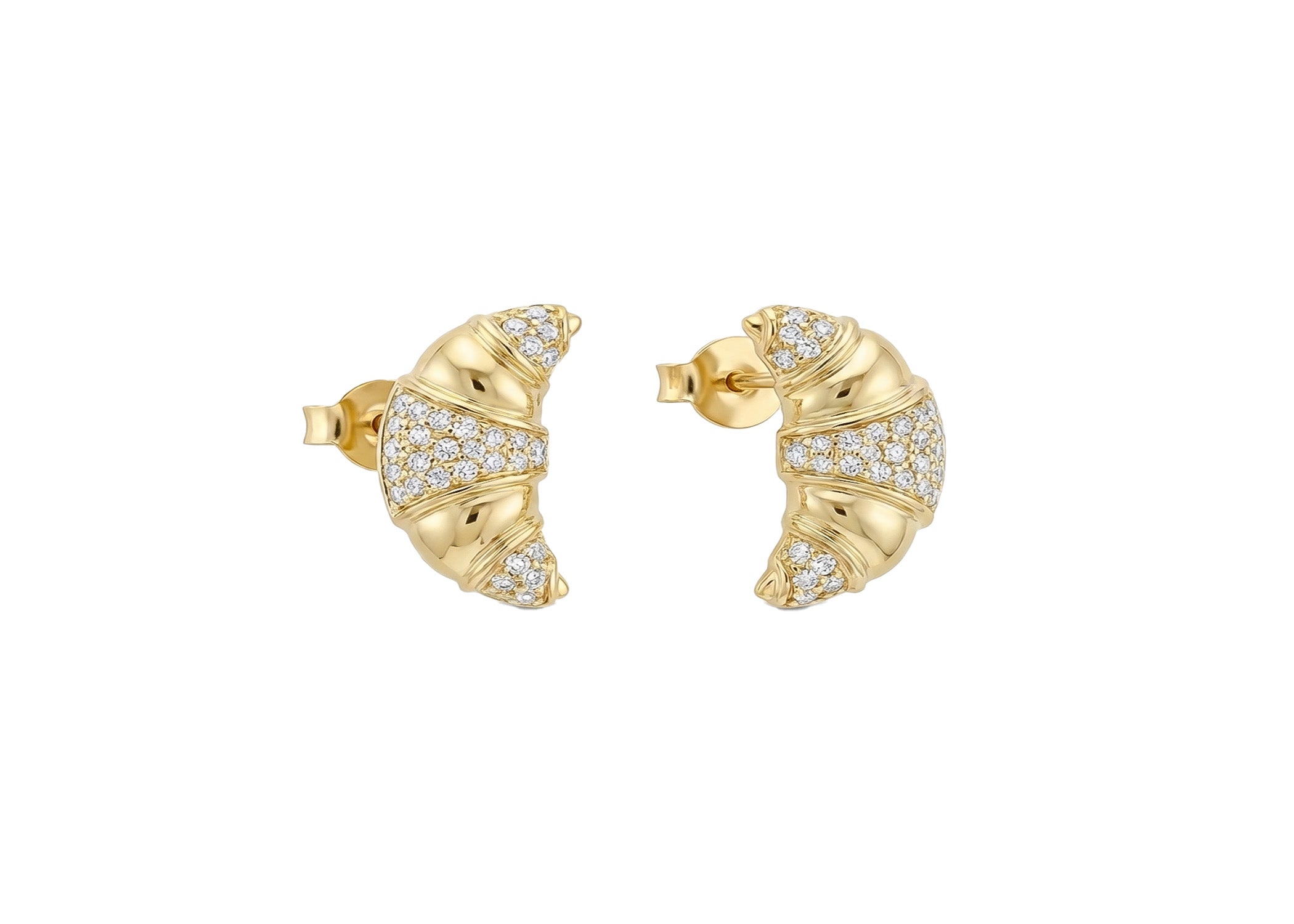 Loef Croissant Studs – LÖF