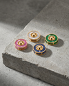 empire_slides sapphire diamond and tsavorite 18k gold pendants with baguette stones