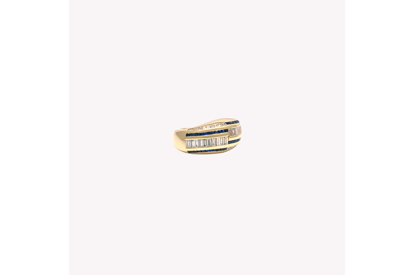 Fitzgerald Ring: Bold, Ethical Gems in Recycled Gold