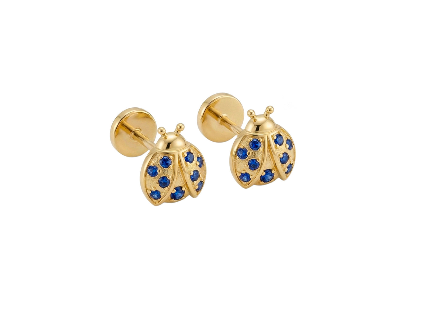 Ladybug studs