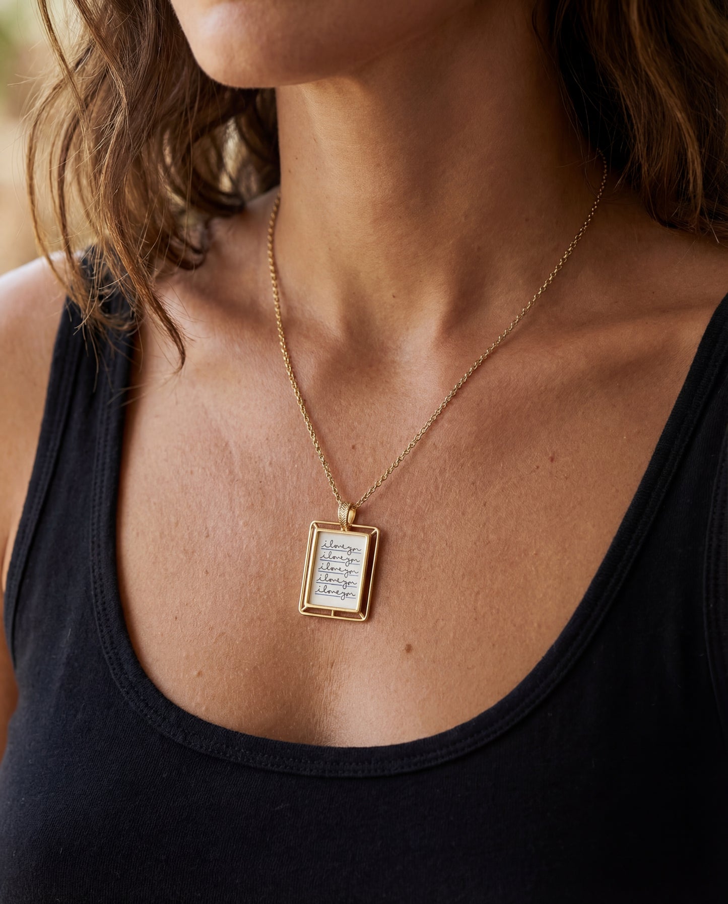 Letter of Note Pendant