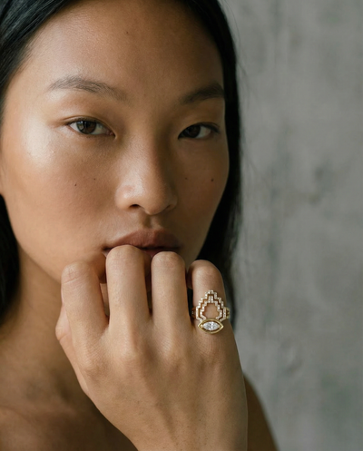The Maze Pinky Ring