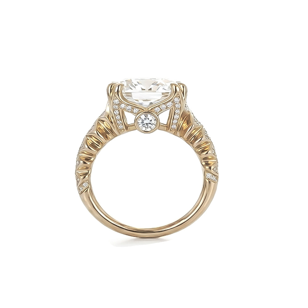 The Zig Zag Engagement Ring