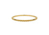 18k gold textured ring
