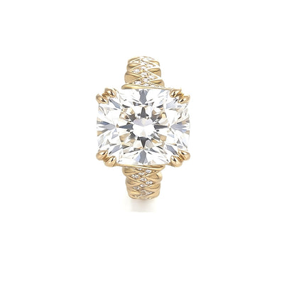 The Zig Zag Engagement Ring